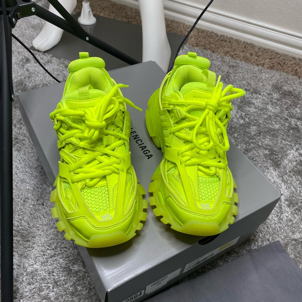 Track Clear-Sole Trainer Sneakers,